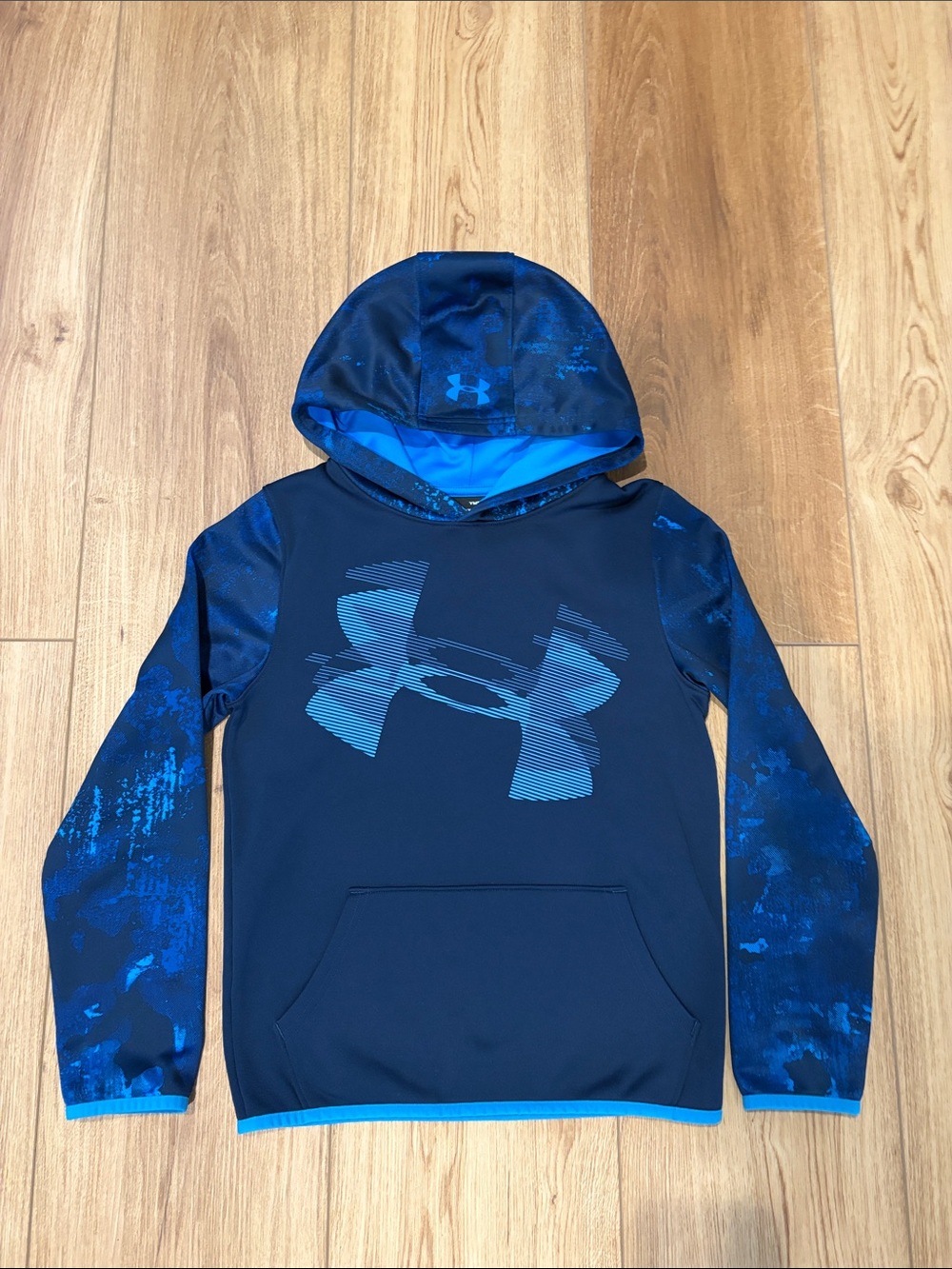 Under Armour Boys' Navy & Blue Graphic Hoodie